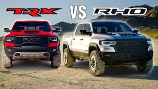 2025 Ram 1500 RHO vs TRX