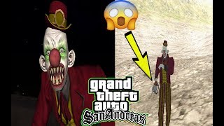 شاهد مكان وجود المهرج السفاح القاتل في جي تي اي سان اندرياس| مودات gta san andreas