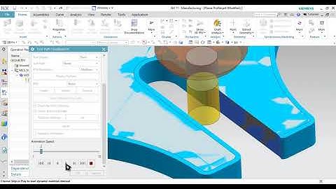 Planar Profile Operation | NX Manufacturing | NX CAM