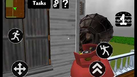 neighbors clown scray escape gameplay video games android game level 1 to 2