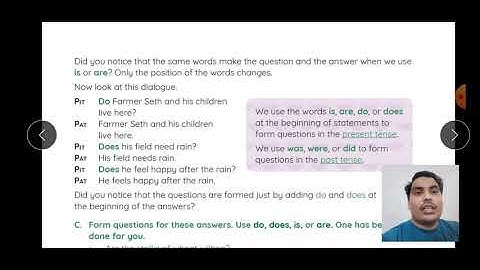 Class 4th (The English Channel) Ch-1 (The Raindrops) Exercises