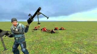 Gmod - Ragmorph Gun Posing