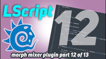 LScript Tutorial | Morph Mixer Part 12 of 13 | Lightwave 3D