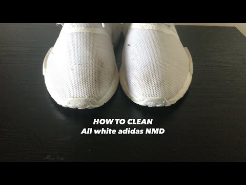 Contador Útil No pretencioso HOW TO CLEAN ALL WHITE ADIDAS NMD AT HOME! - YouTube