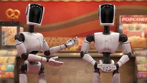 The Mitchells vs. the Machines | Eric and Deborahbot 5000 Animation Tests