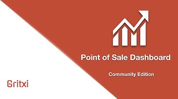 POS(Point of Sale) Dashboard - Odoo Community Edition