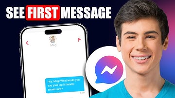 How To See Your First Message On Messenger (iPhone)