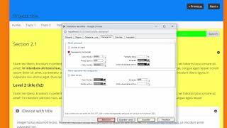 Crear estilos en eXeLearning