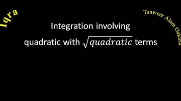 Indefinite Integration (Quadratic Terms)