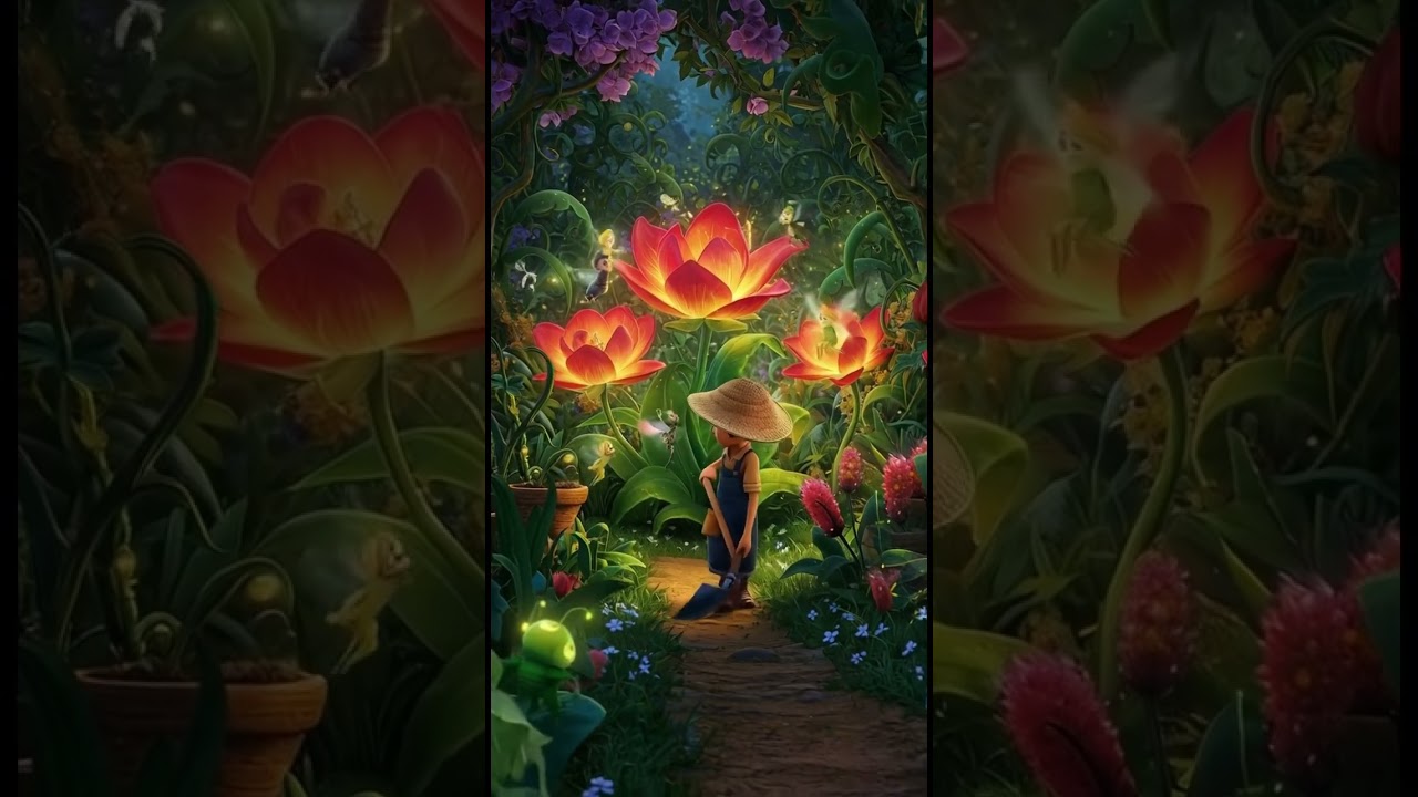 🌸 Magical Garden Adventure | Pixar Style Fairy World 🌱✨ 