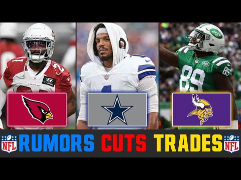 NFL Roster CUTS TRADES & RUMORS | NFL Waiver Wire Best Available Players (The Latest NFL News)