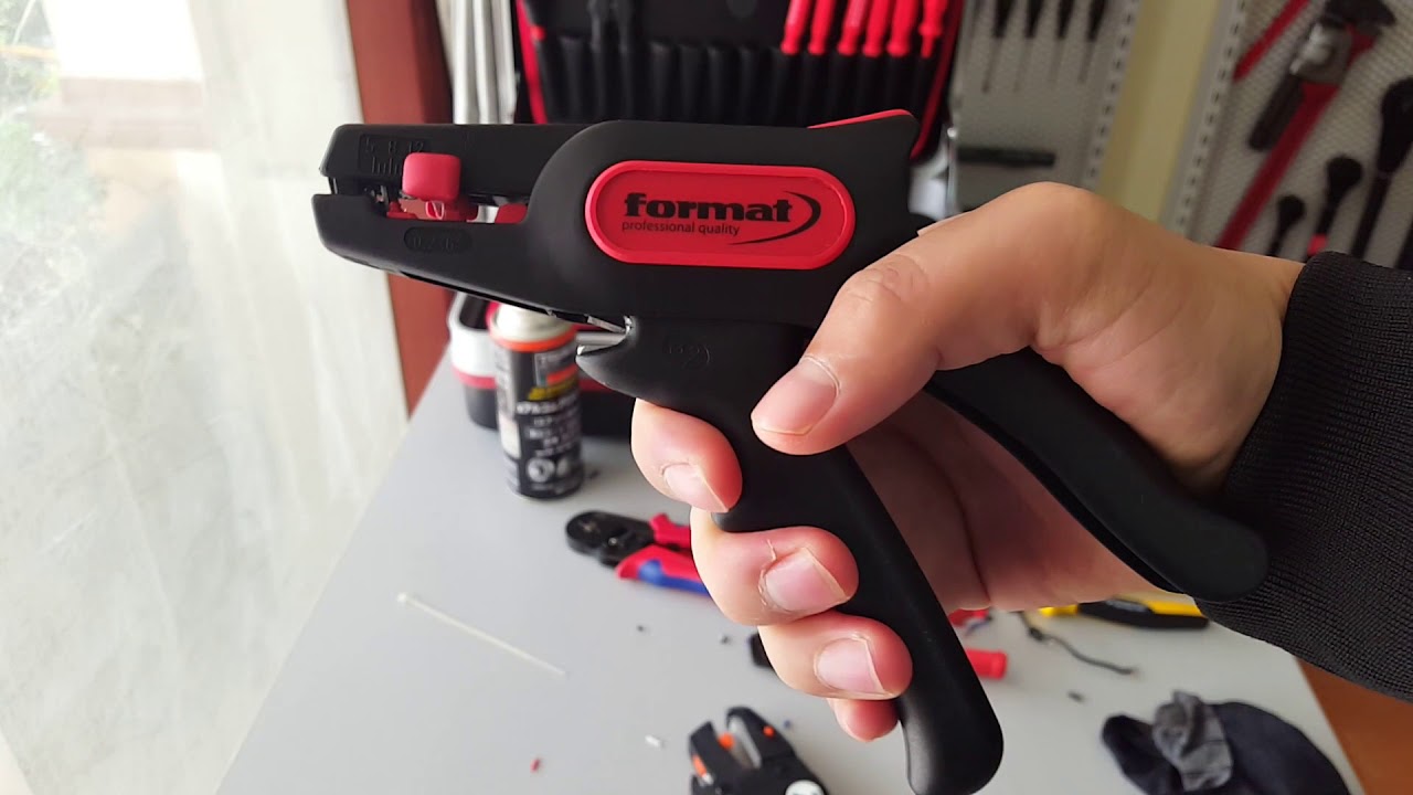 Xem ngay độ chất của KÌM TUỐT DÂY TỰ ĐỘNG cho thợ điện ! - YouTube HTGoods Channel