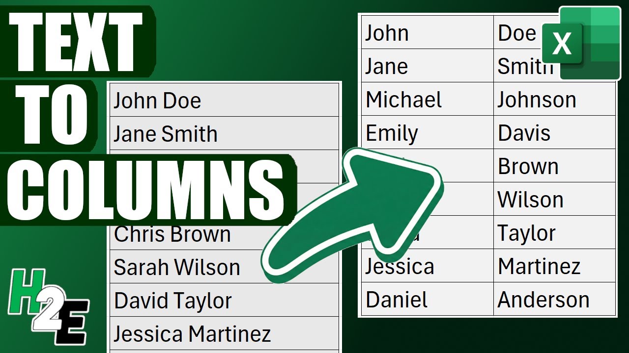 How to Convert Text to Columns in Excel in Multiple Ways - YouTube
