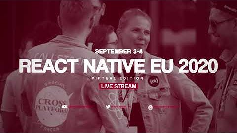 React Native EU 2020 Conference Virtual Edition