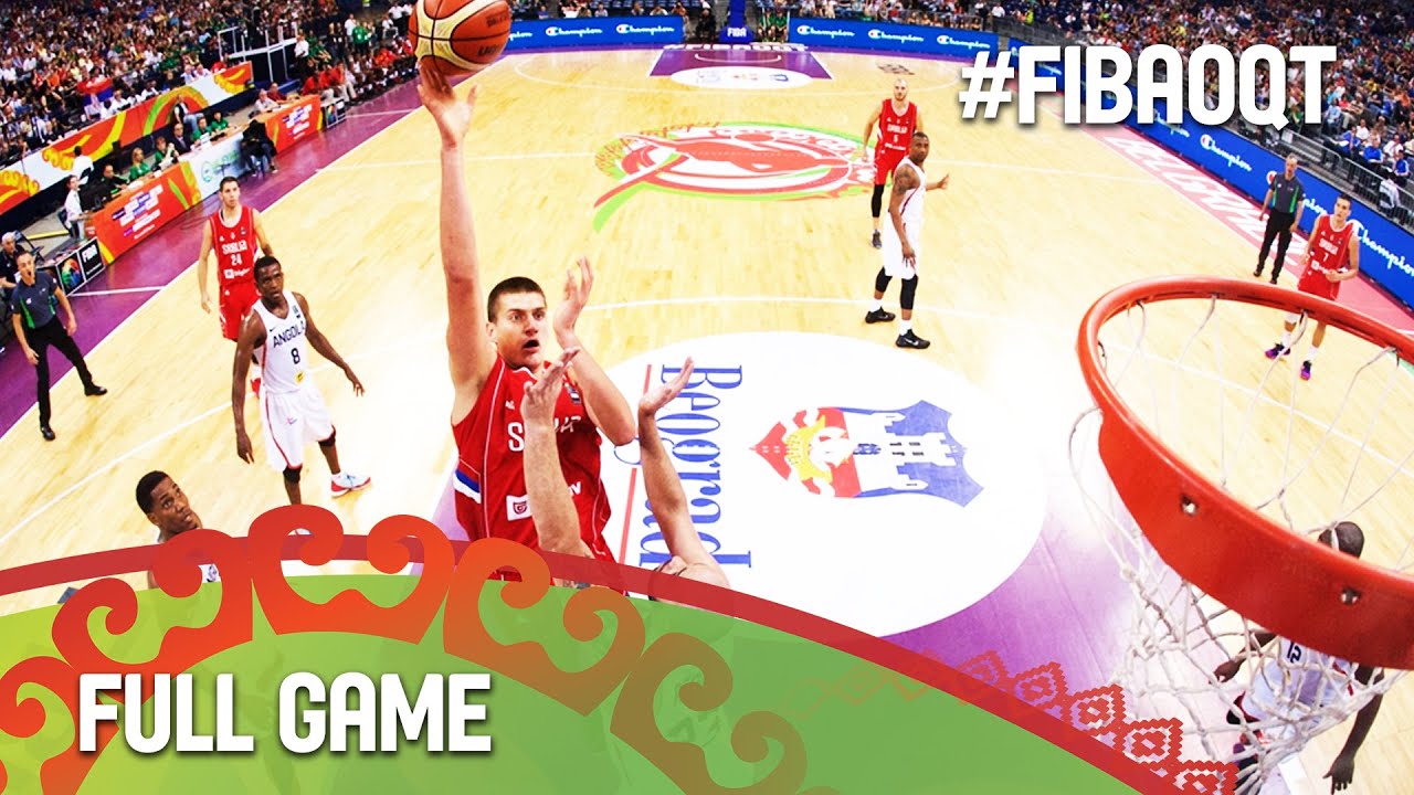 Angola v Serbia - Full Game - 2016 FIBA Olympic Qualifying Tournament - Serbia