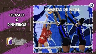 Osasco x Pinheiros | QUARTAS DE FINAL (Jogo 2) | Melhores Momentos | Superliga Feminina 23/24