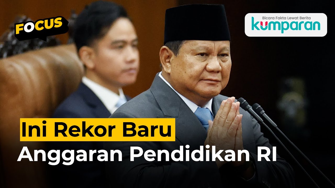 Prabowo Umumkan Anggaran Pendidikan 2026, Terbesar Sepanjang Sejarah