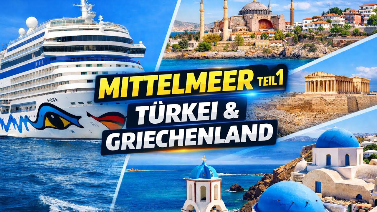 AIDAblu travel Teil 1 , Marmaris, Heraklion und Malta
