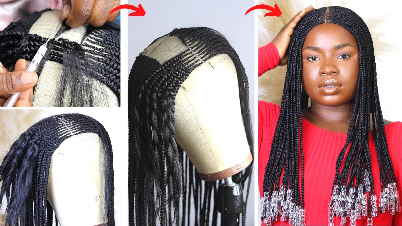 DIY GHANA WEAVING WIG WITHOUT CLOSURE *Beginners Friendly* YouTube