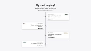 Day 81 | 100 Days Of Code | Timeline