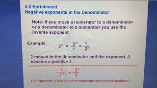 4-2 negative exponents