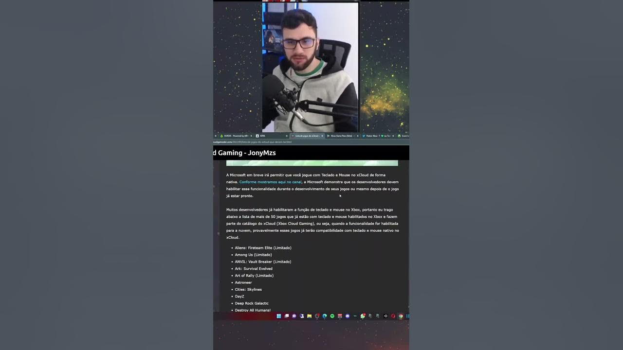 Lista de jogos com Suporte a Teclado e Mouse no xCloud #shorts