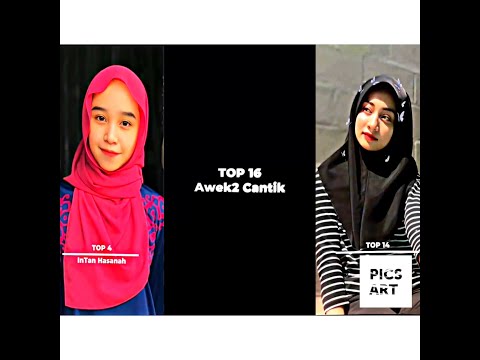 TOP 16 AWEK TIKTOK CANTIK😍❤️