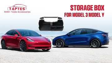 TAPTES Tesla Model 3/Y Central Control Screen Under Storage Box Storage Organizer