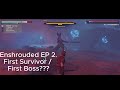 Enshrouded Ep 2. Rescuing first Survivor. First Boss?
