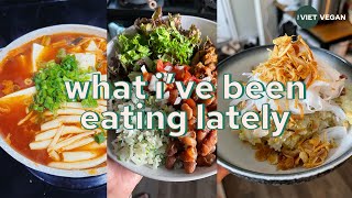 a chatty video of vegan things I&#39;ve eaten lately [#1]