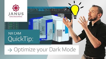 NX CAM Tutorial | Optimize your Dark Mode