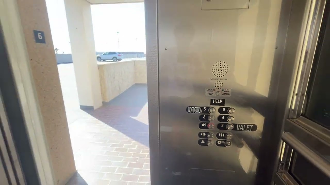 Another Retake of the Otis Hydraulic Elevator @ North Garage, South Coast Plaza, Costa Mesa CA