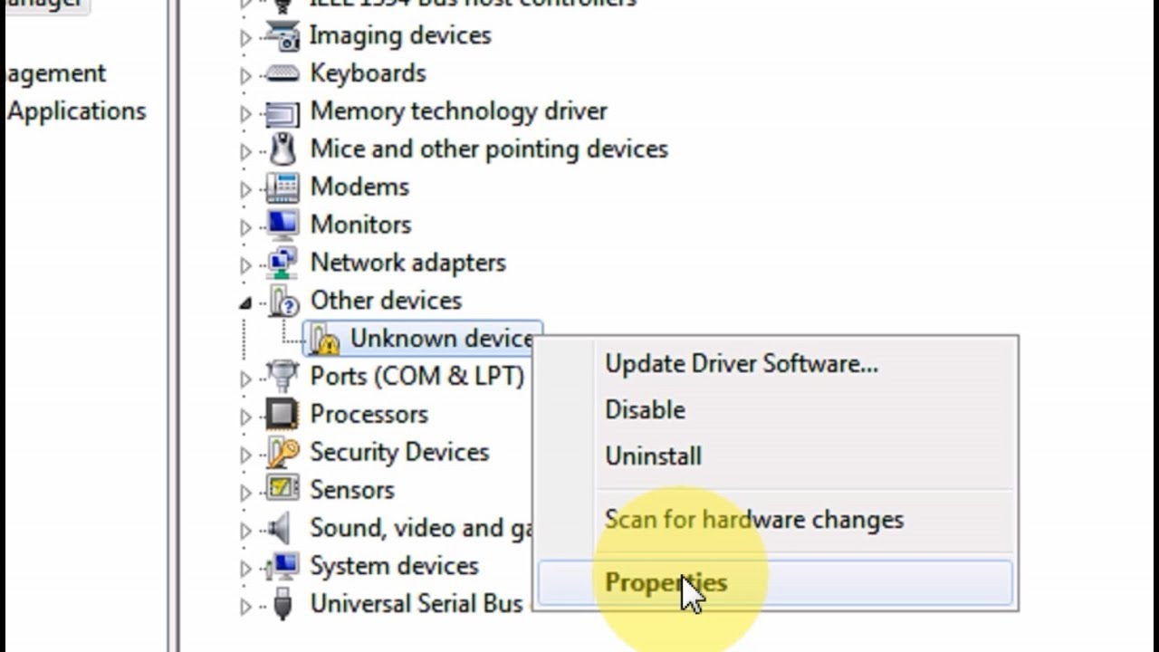 how to update cpu drivers on windows 7