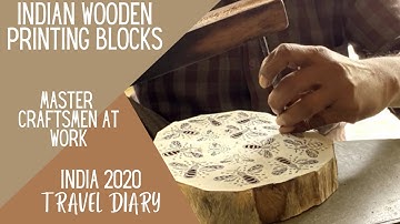 Travel Diary - How Are The Printing Blocks Made? - Step By Step Process - The Arty Crafty