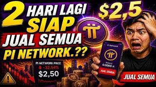 2 HARI LAGI SIAP SIAP JUAL SEMUA PI NETWORK🚀🚀