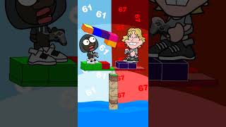 Tetris Game Challenge: Meme61 vs Meme67 / Who wins? #tetris