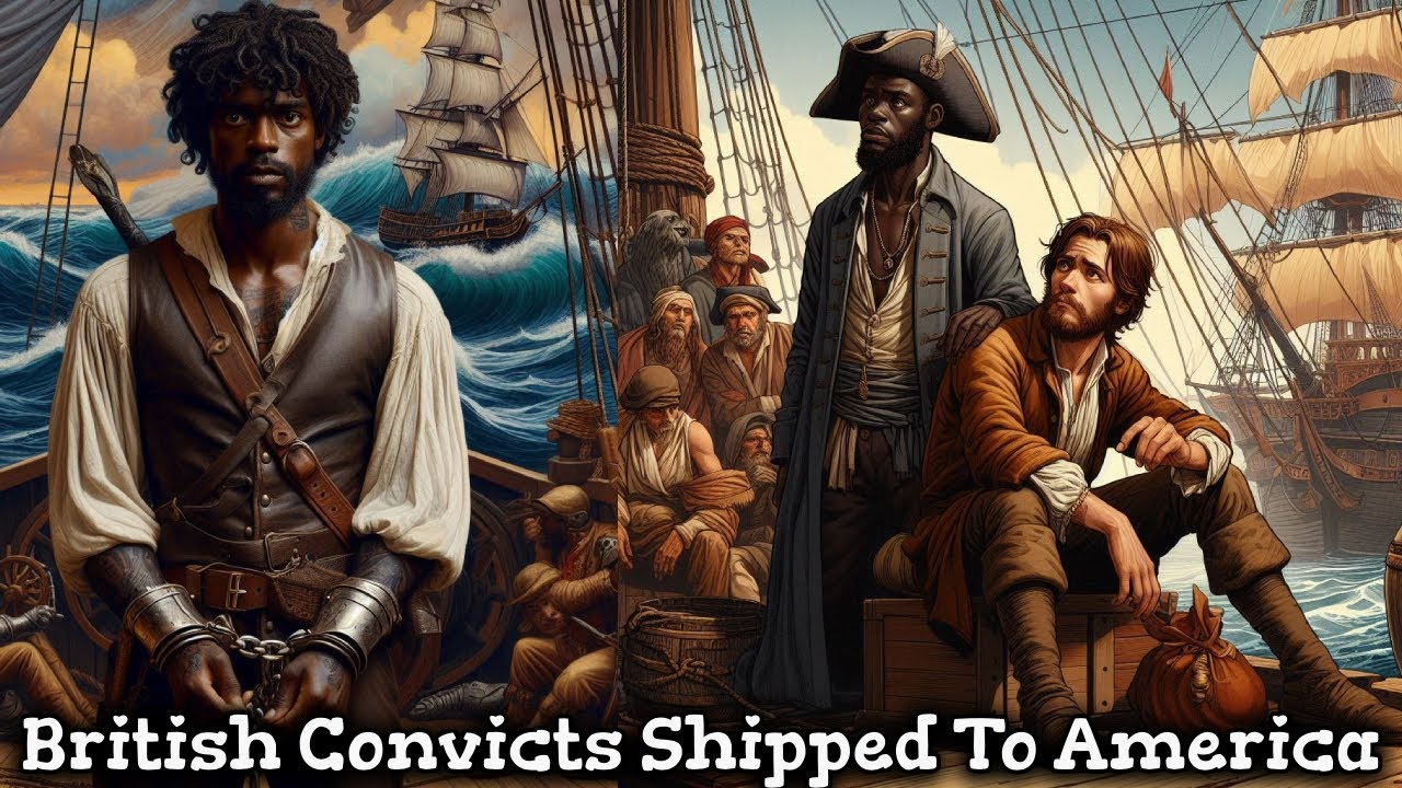 British Convicts Shipped To American Colonies / History They Don't Want You To Think About
