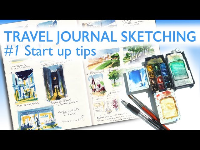 Make your own Watercolour Journal/Sketchbook, Part 1 