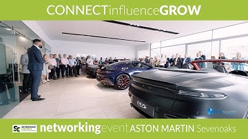 Business Networking Event Video at Aston Martin Sevenoaks