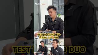 TEST M-AUDIO DUO + MICRO AKG P120 | Lê Hoàng Studio 0989737960