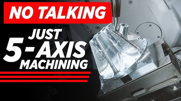 Incredible 5 Axis Machining | Speeds, Feeds & Depths of Cuts Revealed | TITAN-40M