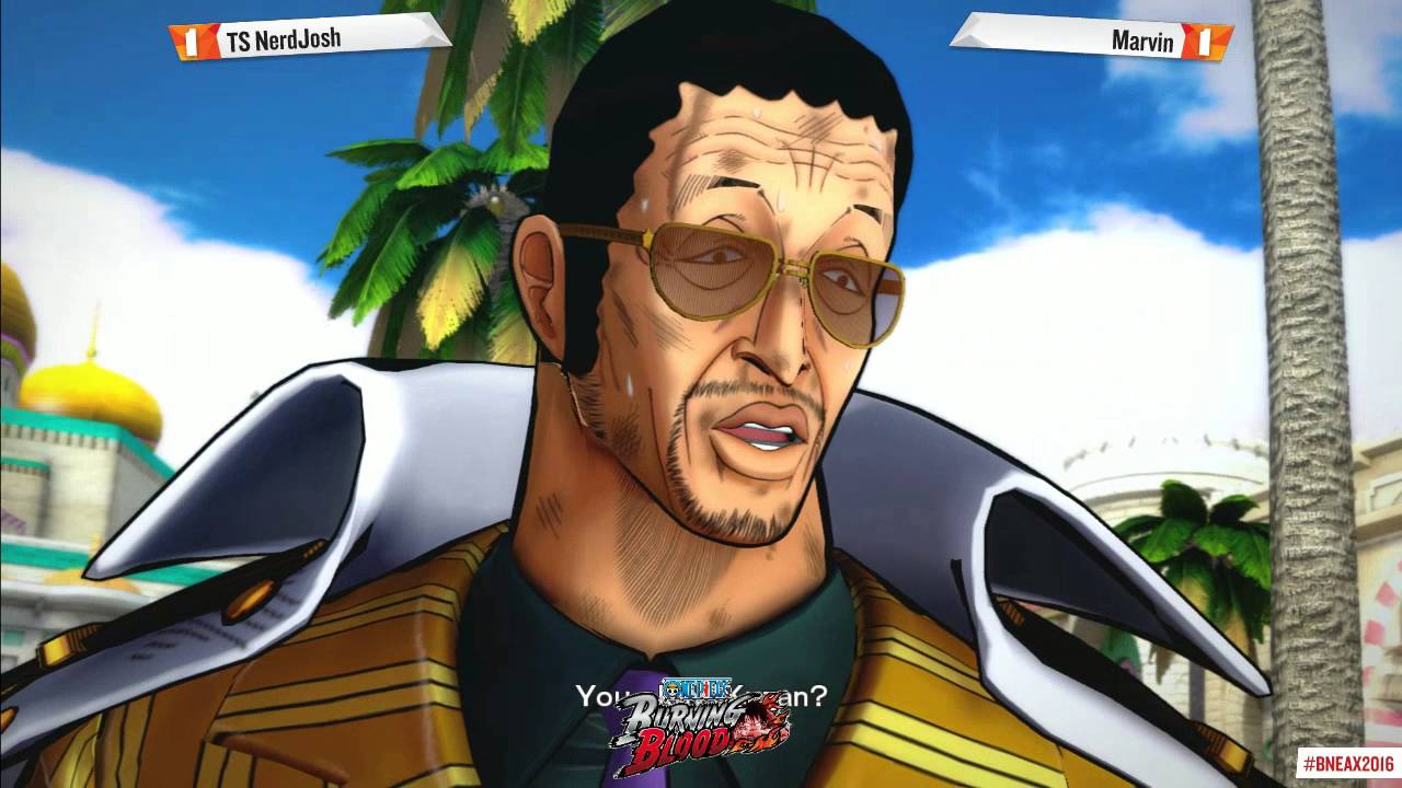 One Piece: Burning Blood - TS NerdJosh VS. Marvin | Top 8 | Day 2 | Anime Expo 2016