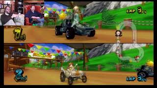 Two Dumb Guys Play - Mario Kart Wii - Part 3 - I'm Gonna Join The X Games!