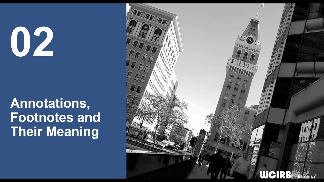 WCIRB Mod Talk #2 - How to Read a Ratesheet