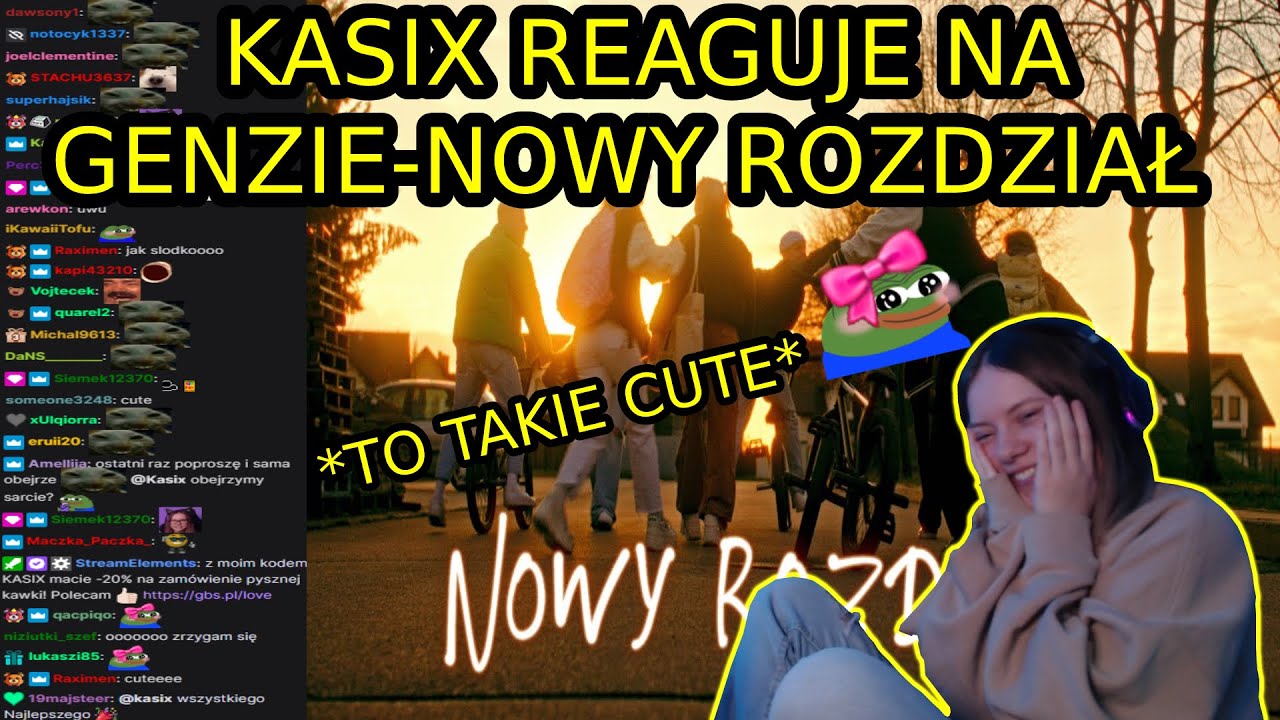 Kasix reaguje na GENZIE - NOWY ROZDZIAŁ + chat reakcja