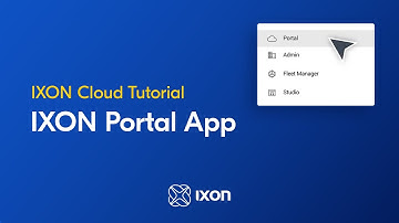 IXON Portal app | IXON Cloud Tutorial