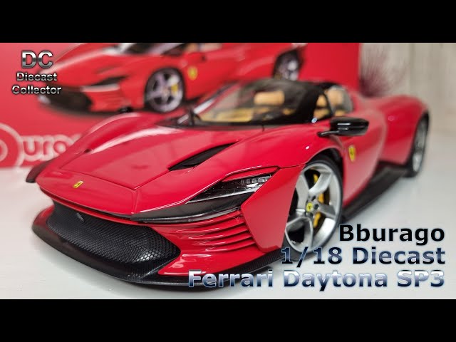 Voiture Miniature de Collection - BBURAGO 1/18 - FERRARI Daytona