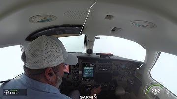 PA46 Mirage Arrival into KPVU with IMC and light Ice