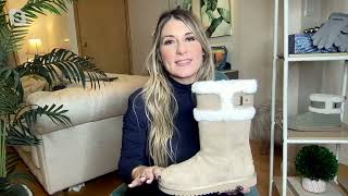Koolaburra by UGG Suede Winter Boots - Barlee on QVC Koolaburra By Ugg Suede Mini Winter Boots Barlee On Qvc