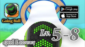 Going Balls | All levels gameplay iOS, Android | Lv. 6-8